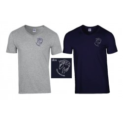 T-shirt Softstyle col V homme